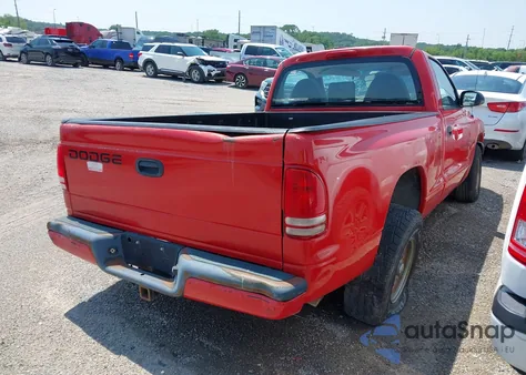 1999 Dodge Dakota Slt/Sport из США, поврежденный, VIN 1B7FL26X0XS217032